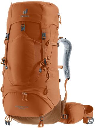 Damen - bergsteigen - rucksack - leicht, belüftet - pecan-mocha
