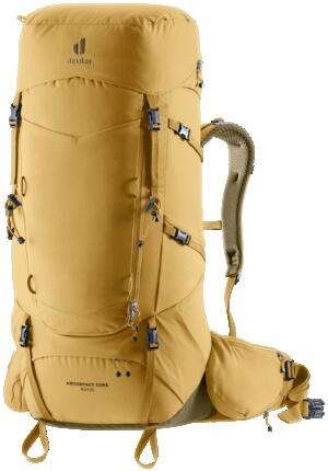 Trekkingrucksack - Trekking - Unisex - Aircontact Core 60+10 - savanna-nori