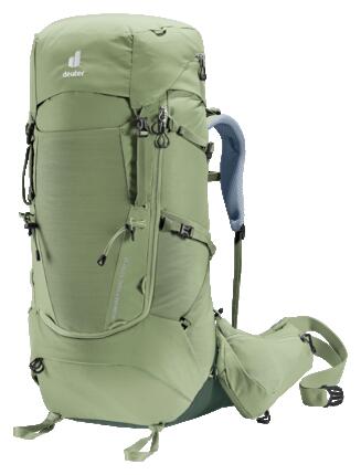 Damen - trekking - rucksack - aircontact core 55+10 sl - grove-ivy