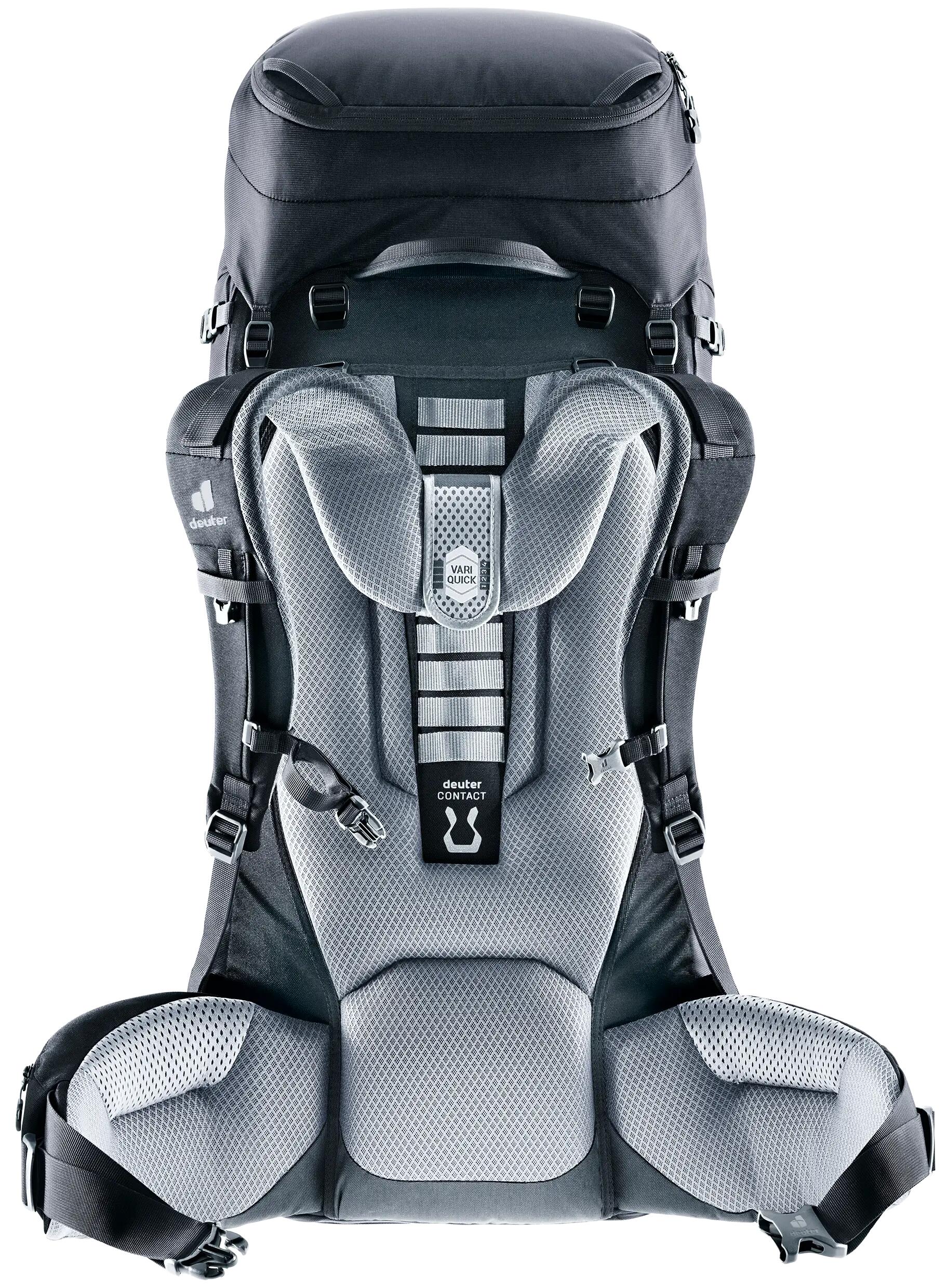 unisex - reisen - reiserucksack - ergonomic, 65+10, schwarz 2/7