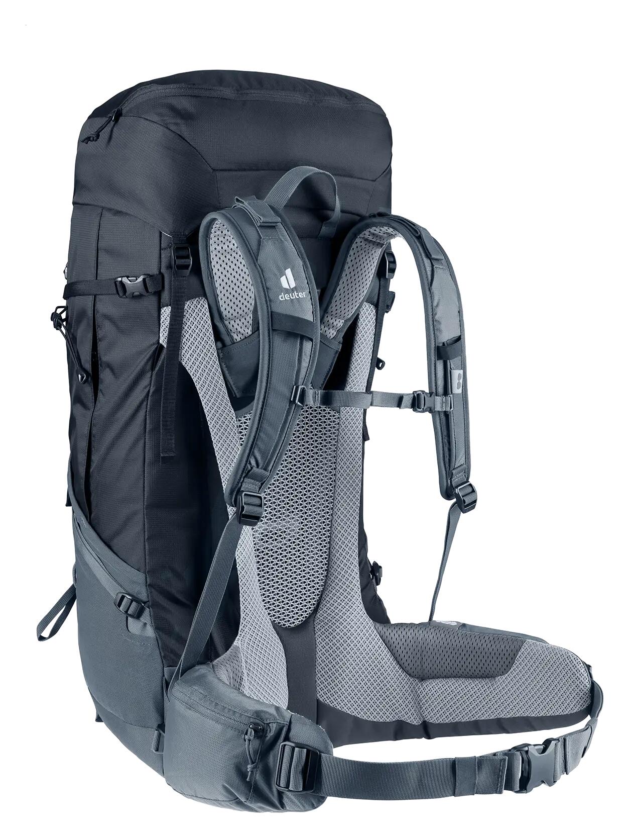 Zaino - alpinismo - ventilato, regolabile - nero 2/7