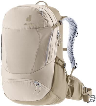 Damen - Fahrrad - Rucksack - belüftet, Helmhalterung
