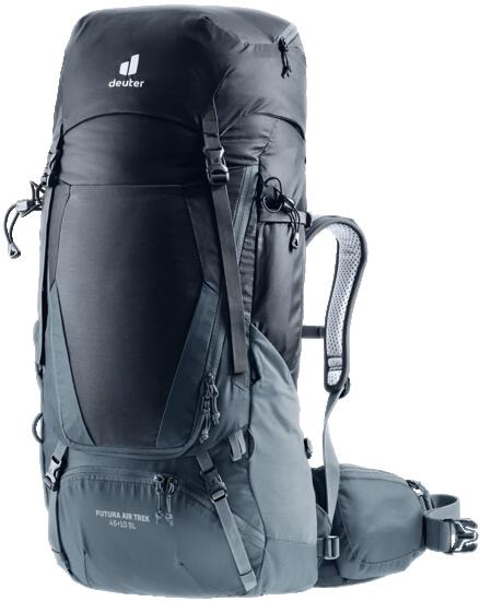 Unisex - bergsteigen - rucksack - belüftet - schwarz