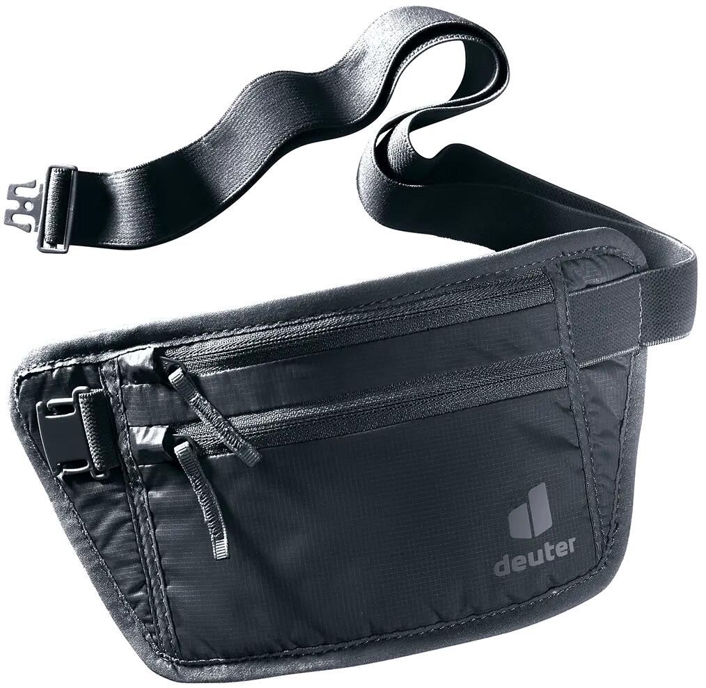 Geldgurt - Reisen - Unisex - Flach, anschmiegsam - Schwarz 1/4