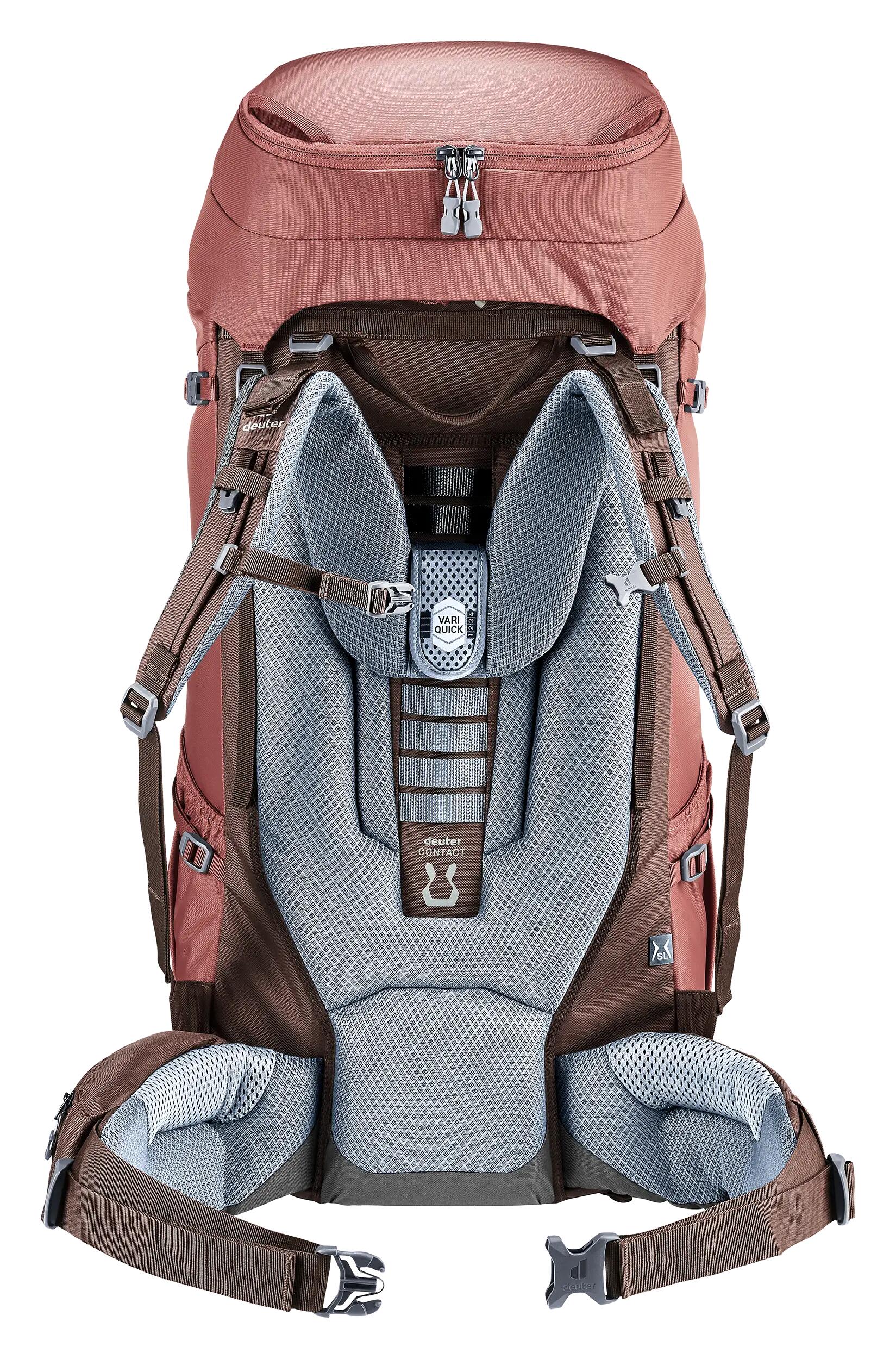 Unisex - reisen - rucksack - voyager 60+10 - caspia-raisin 2/8
