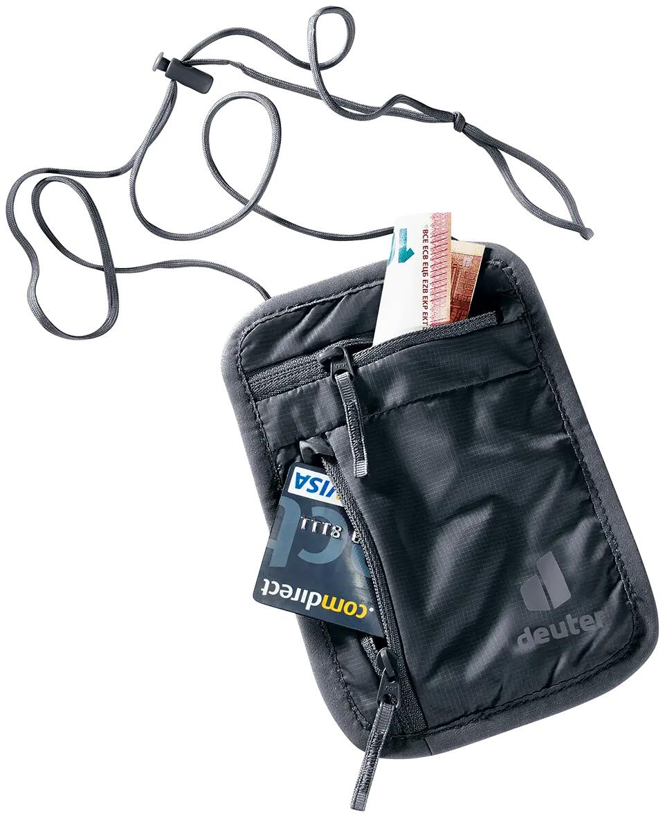 Reisebrustbeutel - unisex - kompakt, leicht, weich - Security Wallet I - schwarz 2/3