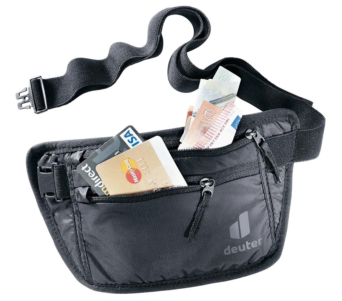 Geldgurt - Reisen - Unisex - Flach, anschmiegsam - Schwarz 2/4