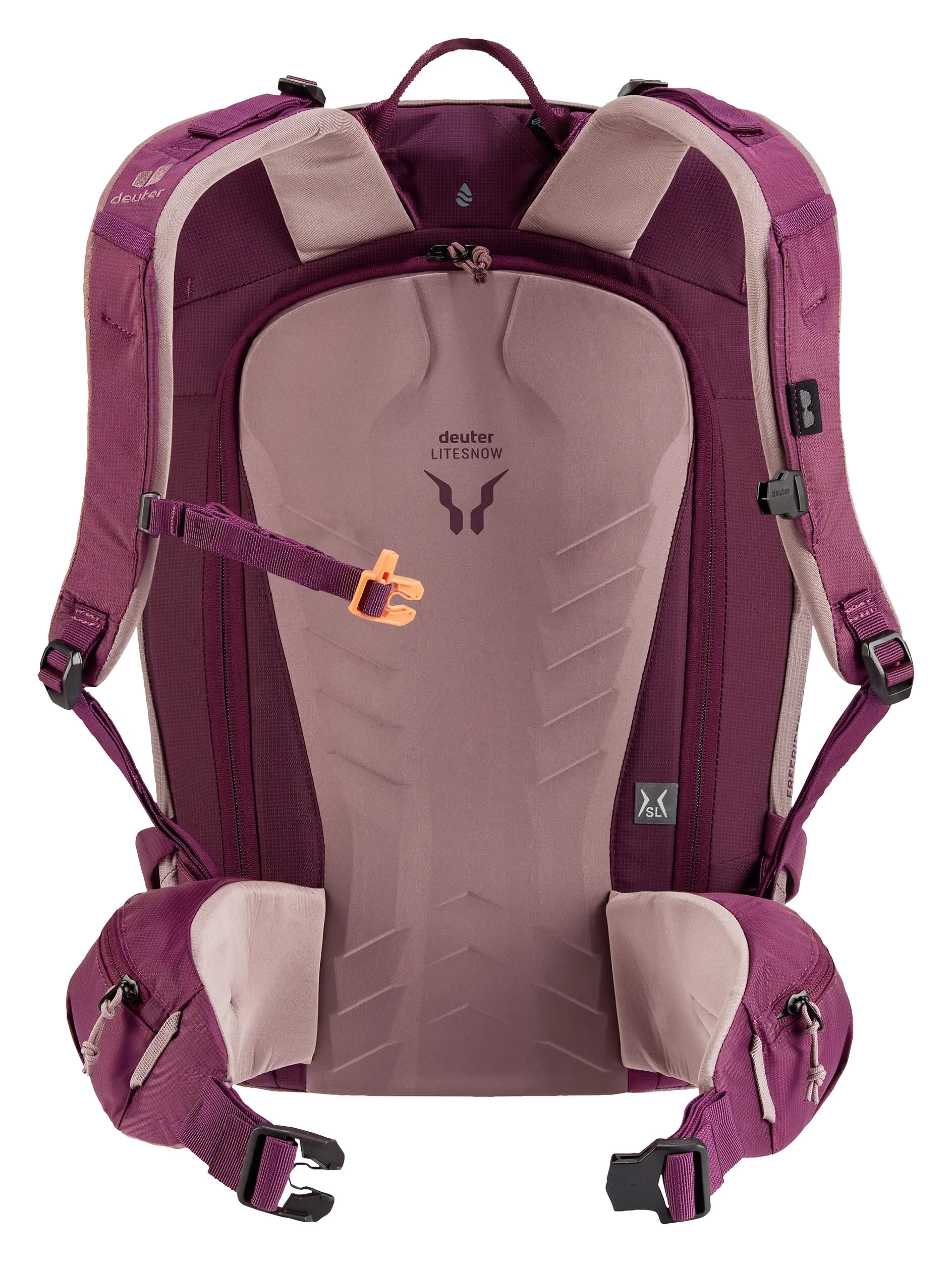 Plecak damski Deuter Freerider 22 SL - ashrose/cassis 2/7