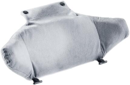 herren - wandern - kopfkissen - ergonomisch, waschbar - kid comfort - grau