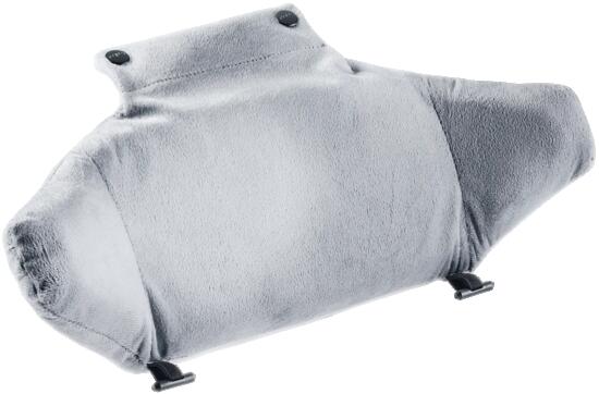 herren - wandern - kopfkissen - ergonomisch, waschbar - kid comfort - grau