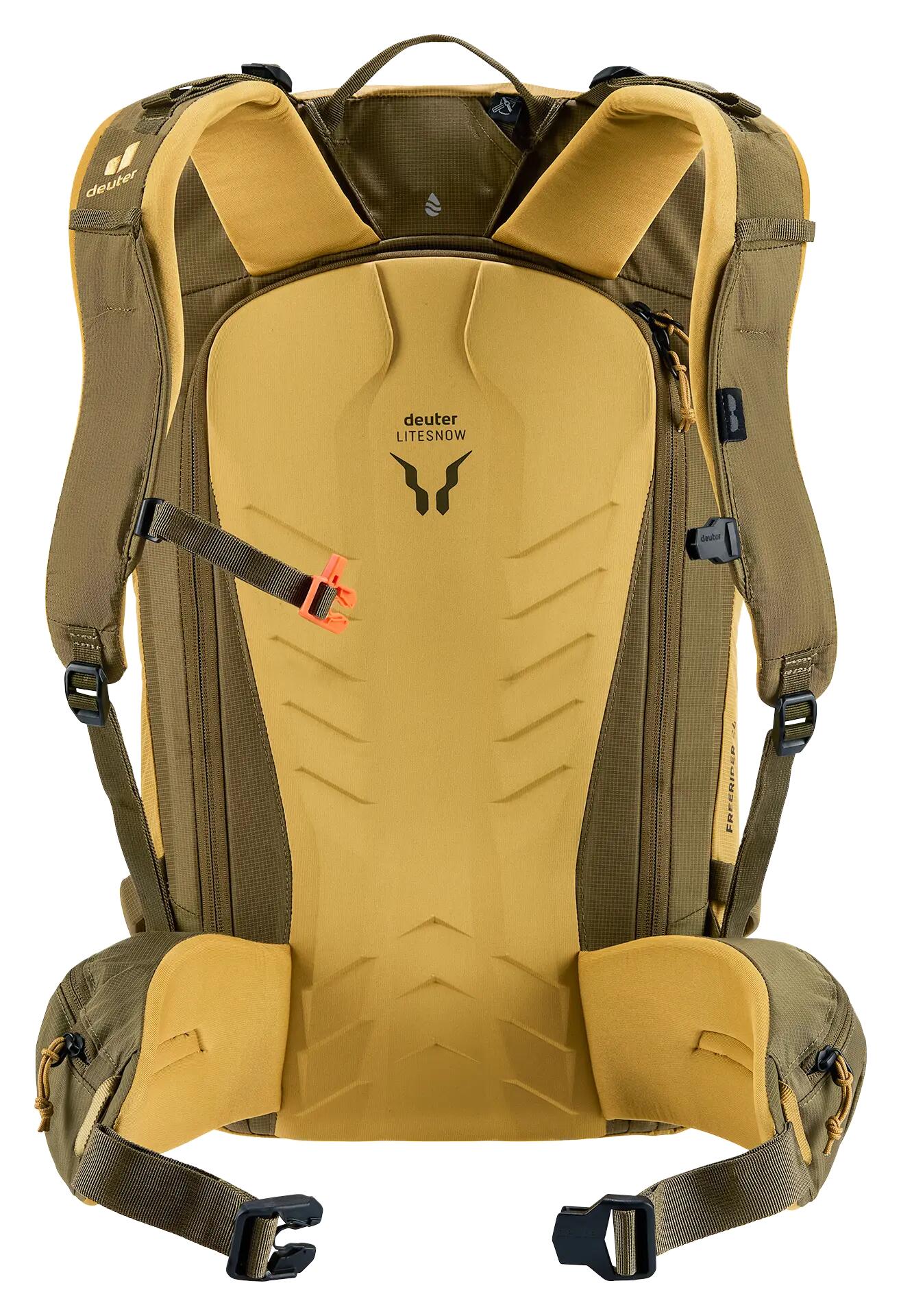 Rucksack - Ski - Unisex - Freerider 24 - leicht, funktional - savanna-nori 2/7