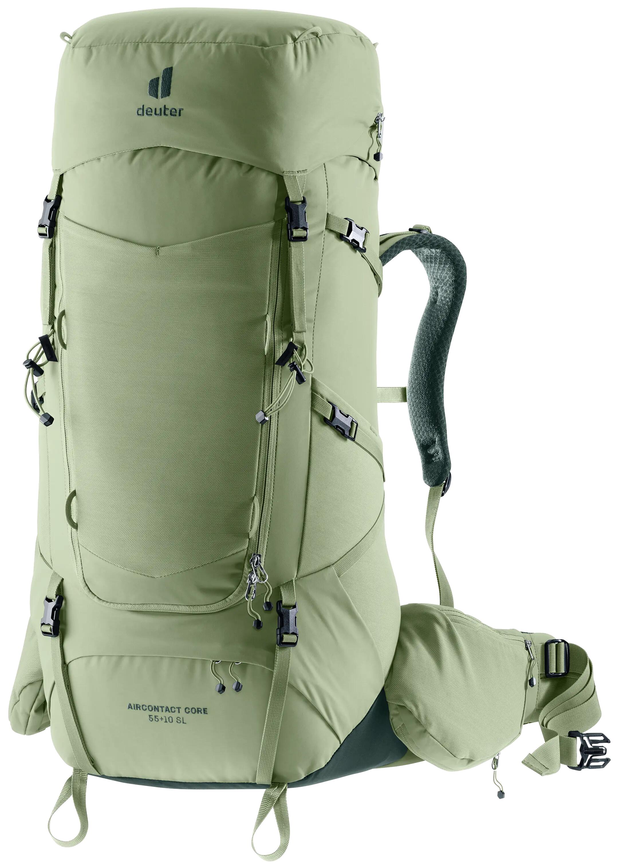 Damen - trekking - rucksack - verstellbar, belüftet - aircontact 55+10 1/13