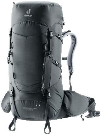 Damen - Trekking - Rucksack - verstellbar, belüftet - graphite