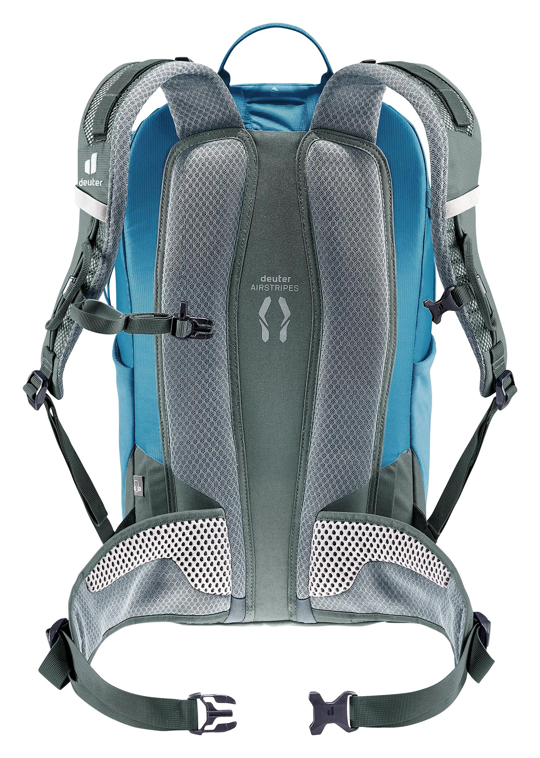 Klettern - Rucksack - atmungsaktiv, mit Regenhülle - Trail 25 - wave-ivy 2/8