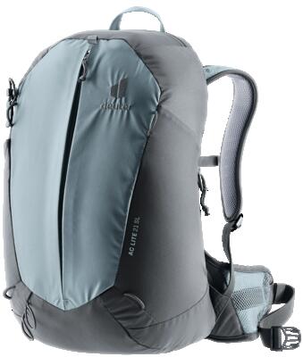 Rugzak - wandelen - dames - ac lite 21 sl - licht, geventileerd - ashrose-cassis