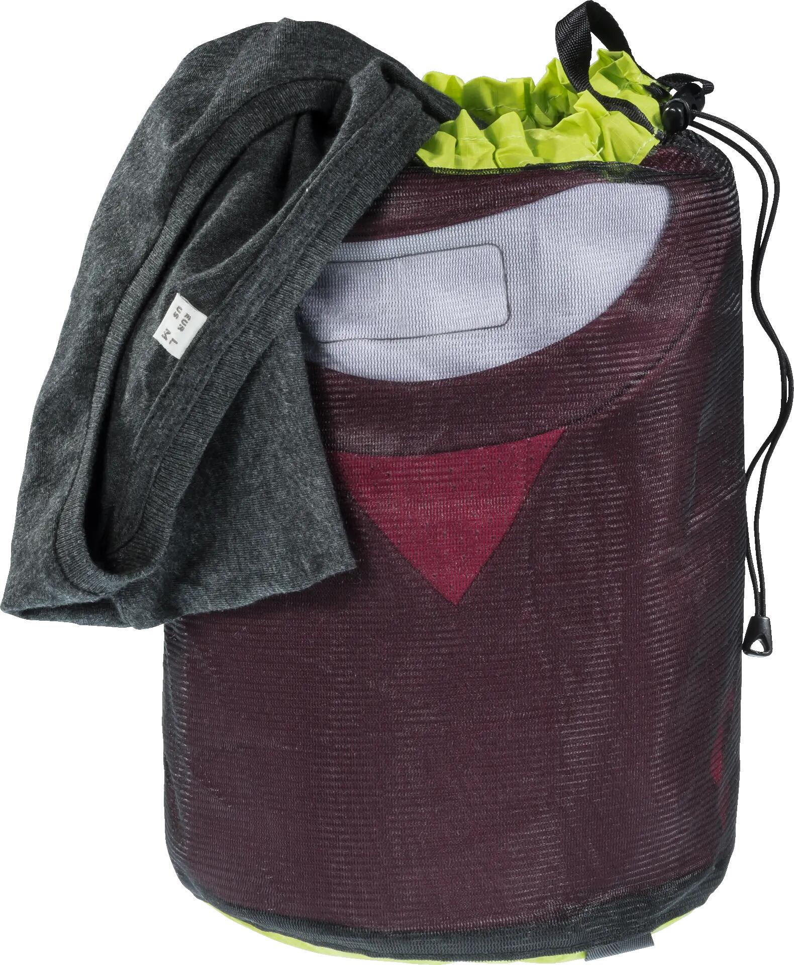 Mesh Sack 3 - siatkowy worek 3 L, citrus-black 2/3