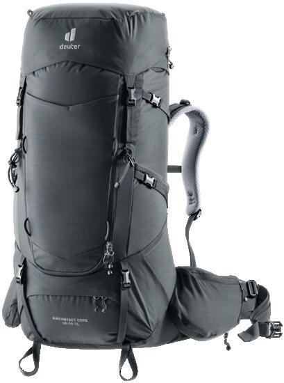 Damen - trekking - rucksack - verstellbar, belüftet - graphite