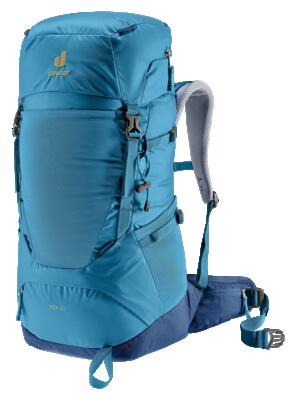 Rugzak - trekking - kinderen - fox 30 - verstelbaar, technisch - denim blue