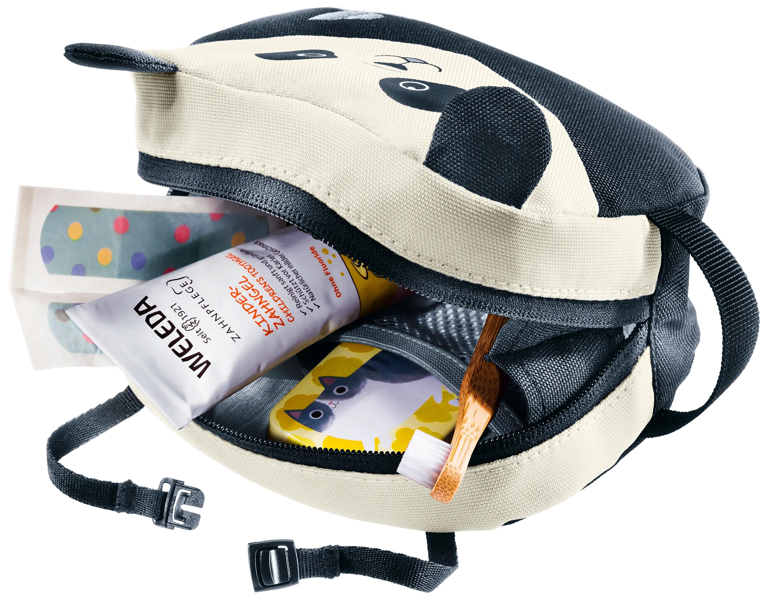 Kosmetyczka Deuter Wash Bag Kids - black/bone 2/3