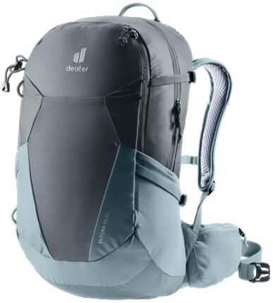 damen - bergsteigen - rucksack - leicht, belüftet, Futura 25 SL - graphite-shale