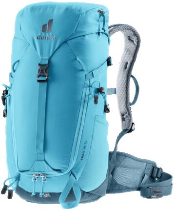 Damen - Wandern - Rucksack - kompakt, belüftet, Trail 16 SL - schwarz