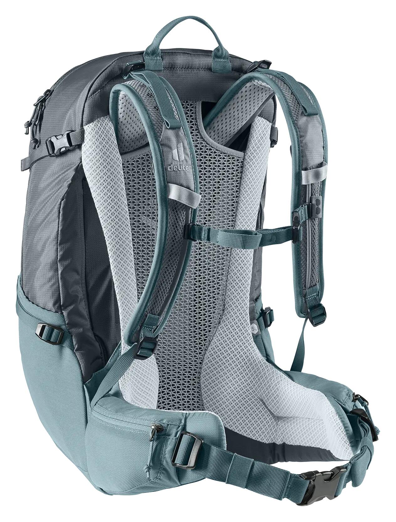 damen - bergsteigen - rucksack - leicht, belüftet, Futura 25 SL - graphite-shale 2/7