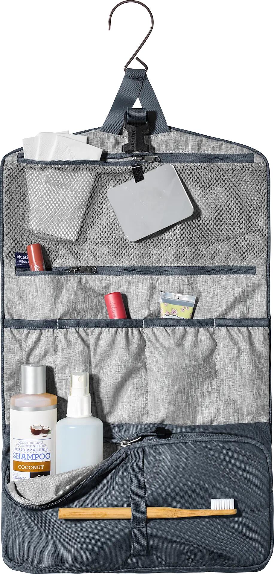 Toilettas - Reizen - Unisex - Wash Bag II - Compact, georganiseerd - Zwart 2/3