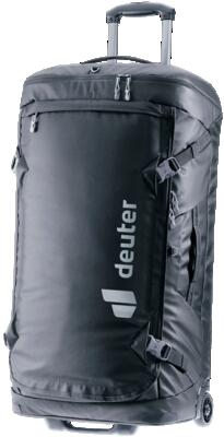 Reistas - unisex - duffel trolley 50% gerecycled - zwart