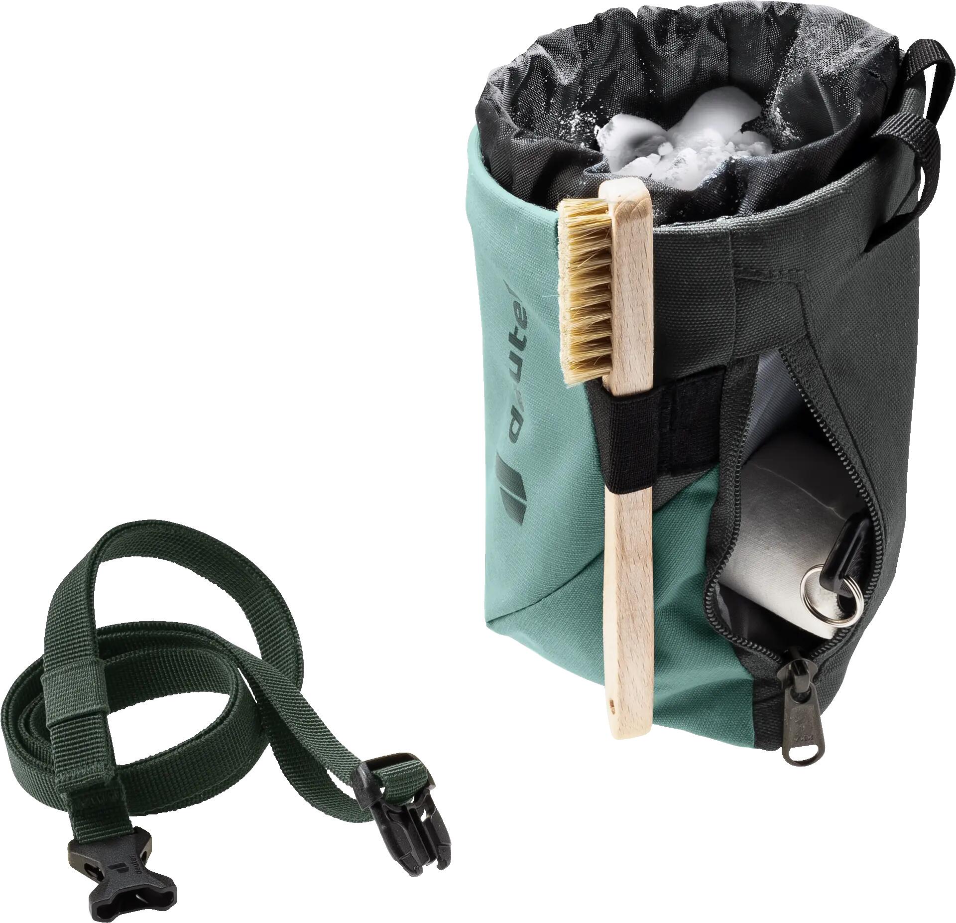 chalk bag - klimmen - Gravity Chalk Bag II - buikriem - jade-ivy 2/5