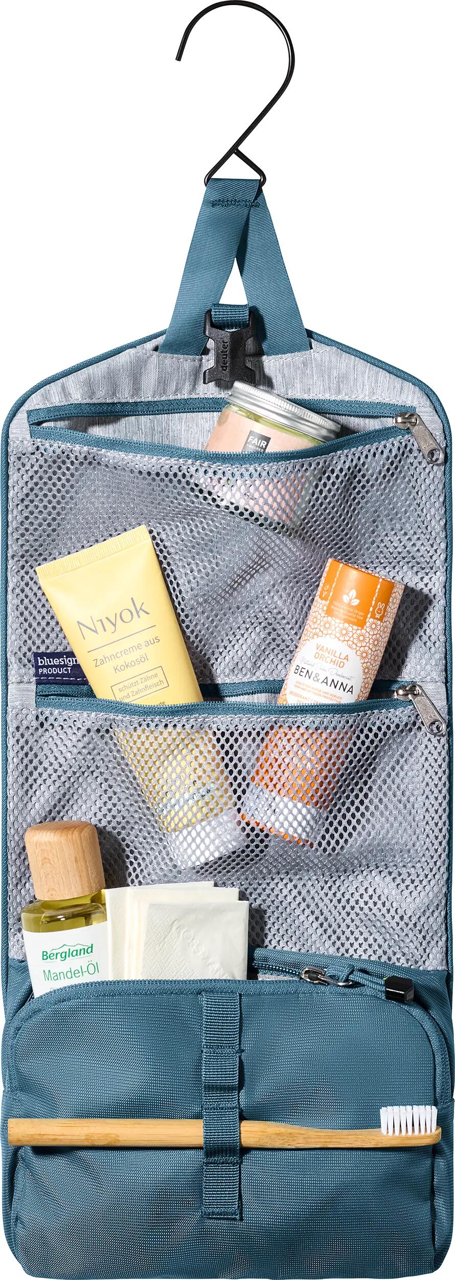 Unisex - Kulturbeutel - kompakt, verstaubarer Haken - Wash Bag I 2/3