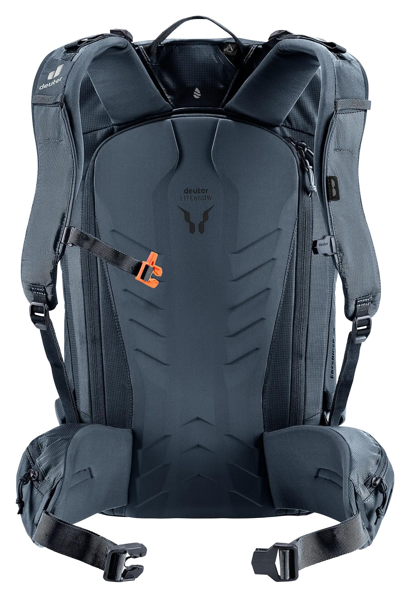 Freerider 24 - freeride rucksack - leicht, schneeabweisend - schwarz 2/7