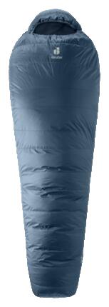 Bikepacking - daunenschlafsack - extra lang - astro 500 el - marine-ink