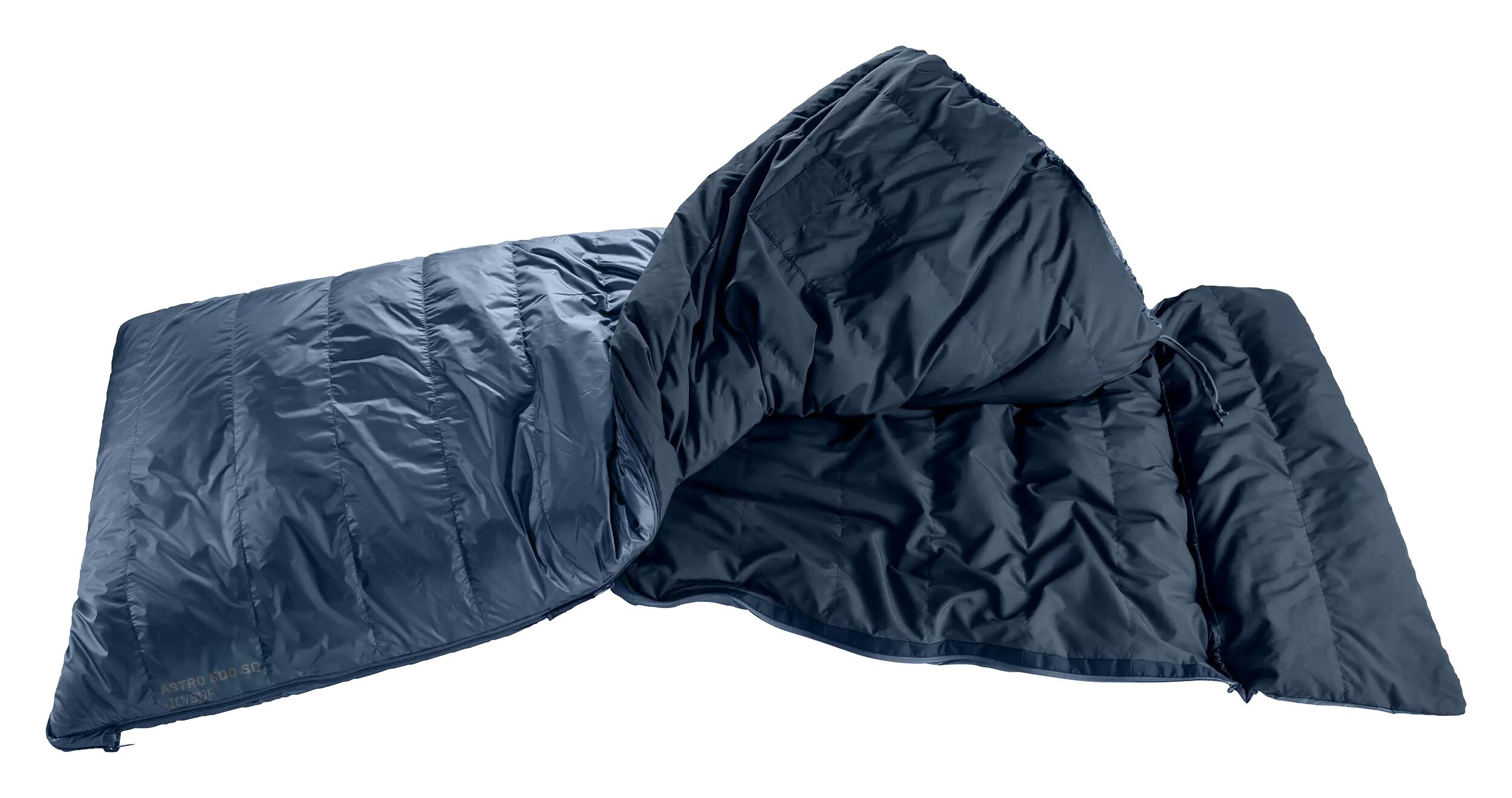 Outdoor - schlafsack - koppelbar - astro 500 sq - marine-ink 2/7
