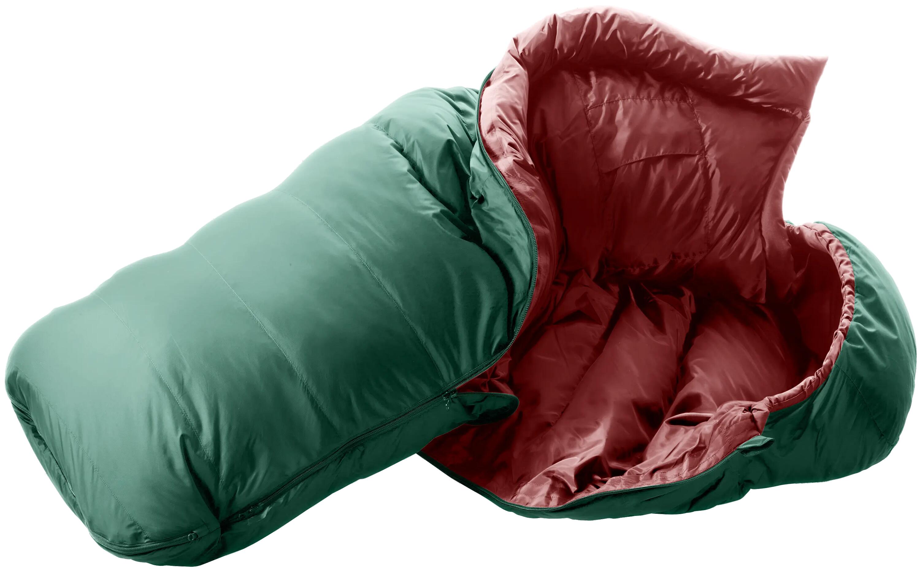 Śpiwór dziecięcy Deuter Starlight Down (130–170 cm) - seagreen/redwood 2/7