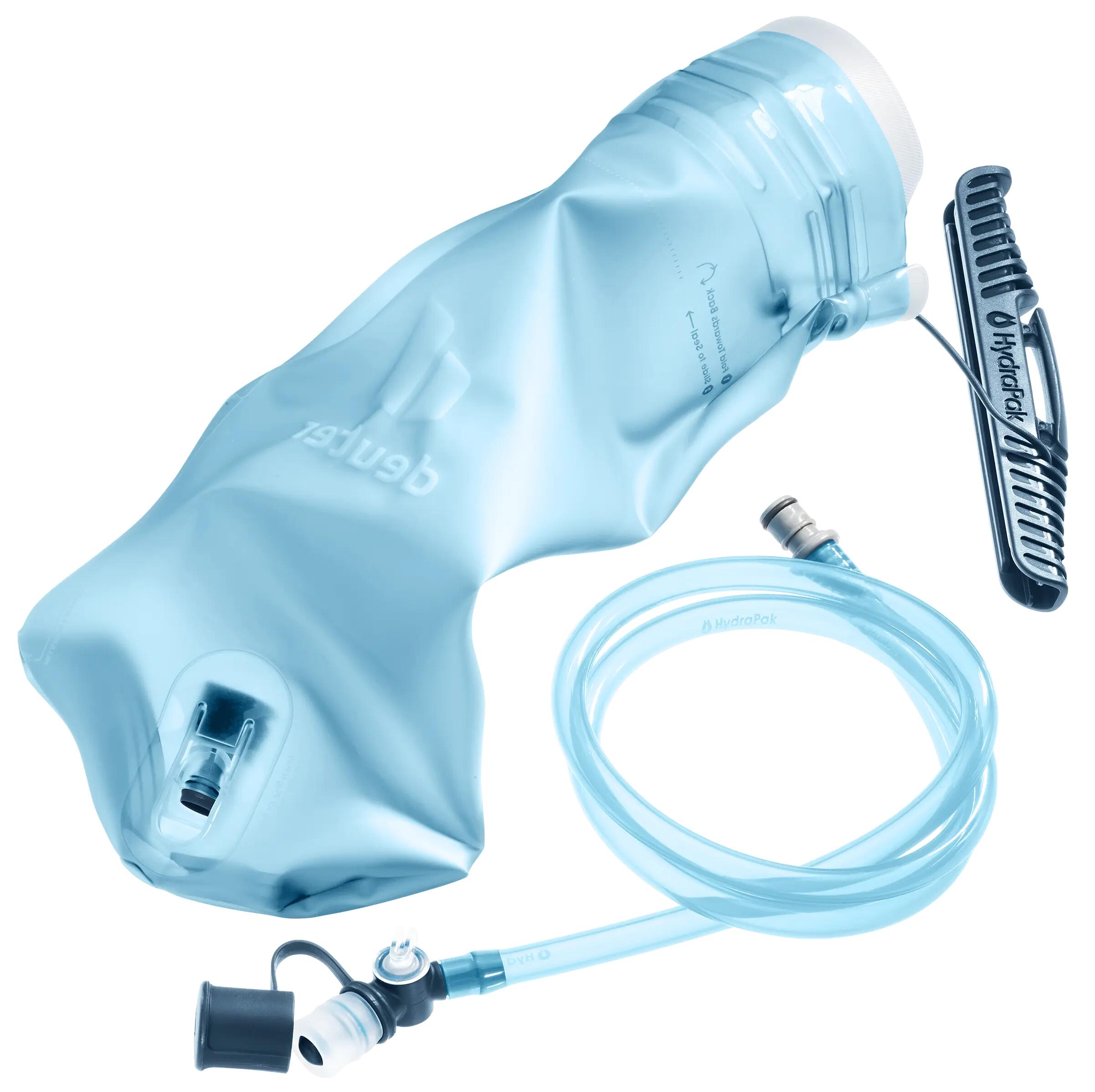Drinkzak - trail running - unisex - streamer ii - omkeerbaar, licht - hydrablue 2/3