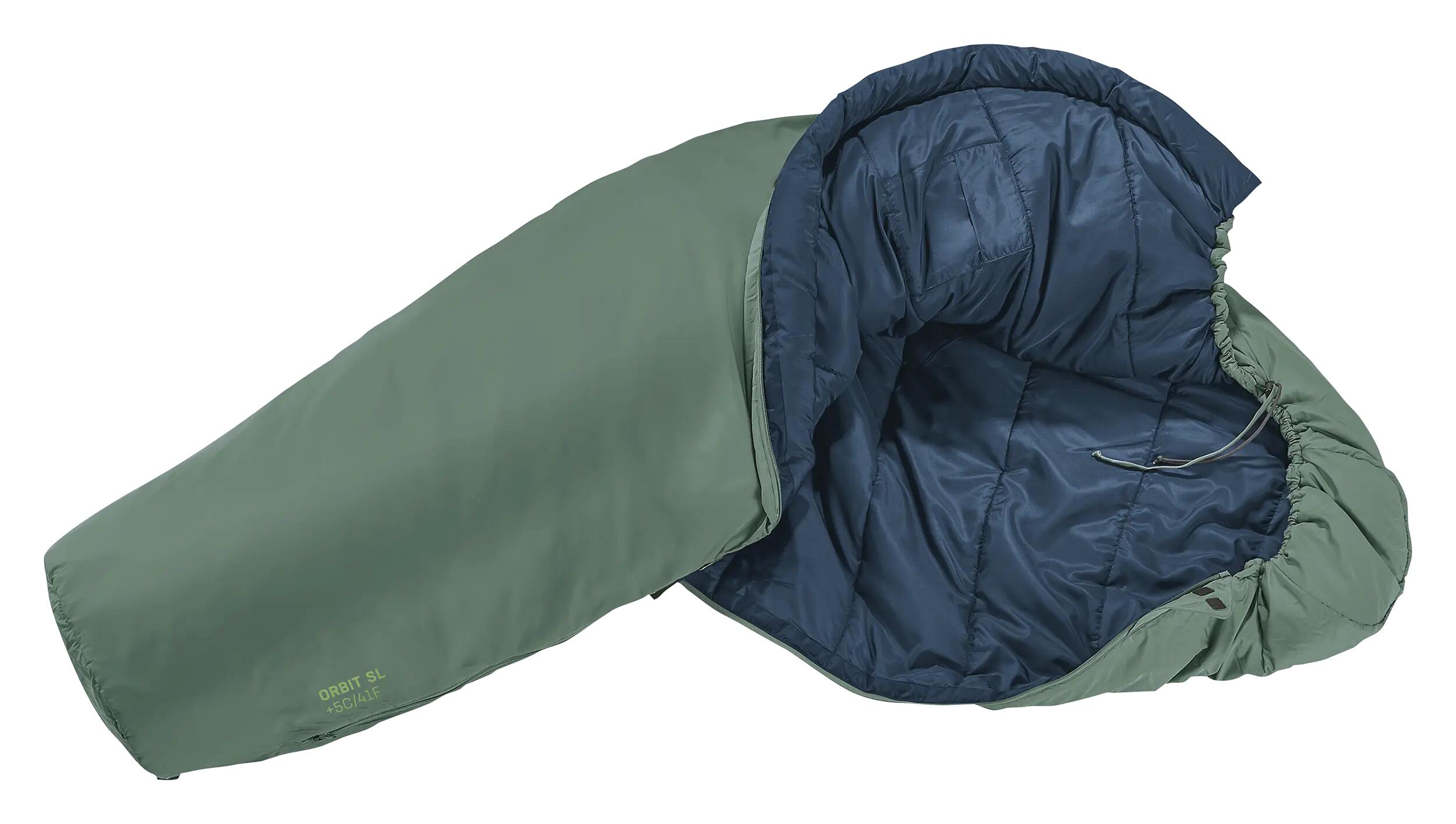 damen - bike packing - schlafsack - slim, 360° isolierung - Orbit SL +5C/41F 2/10