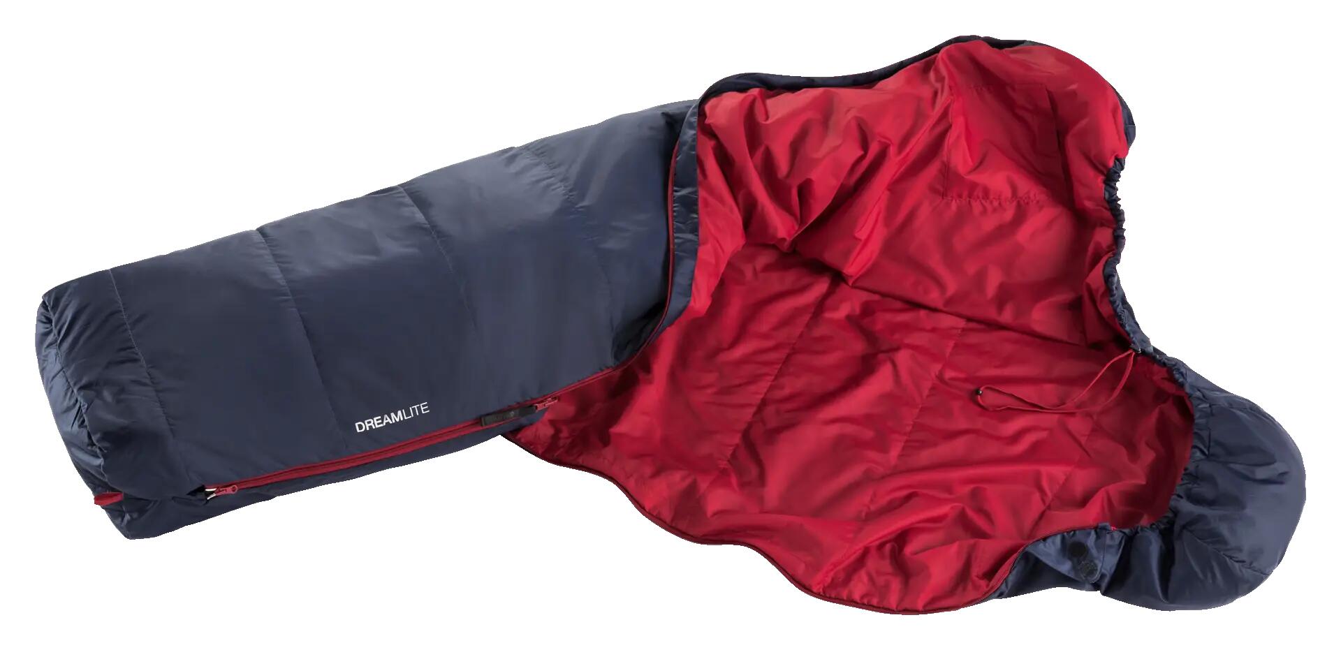 Sac de couchage - montagne - léger - dreamlite l - cranberry 2/5