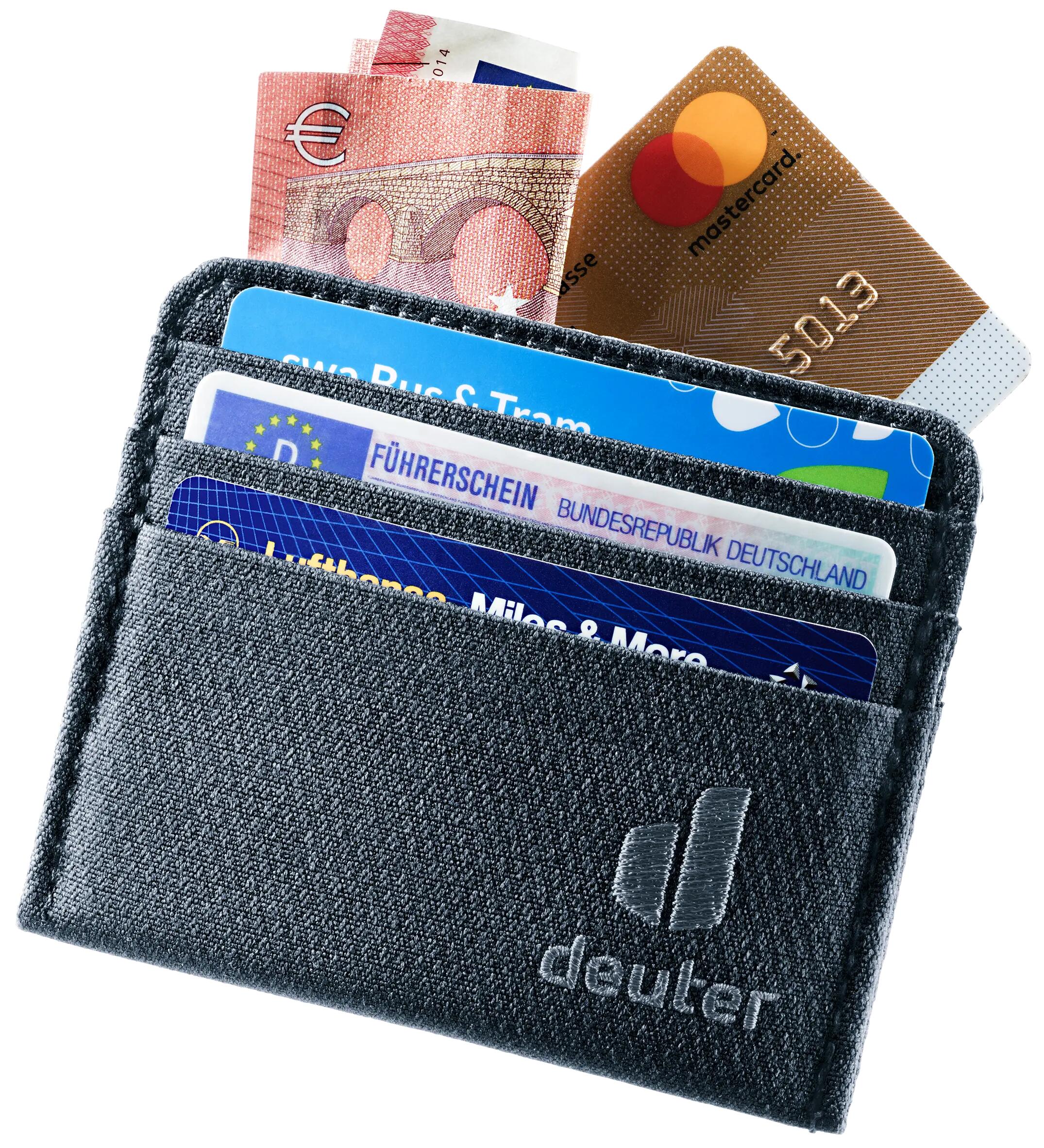 Kartenhalter - kompakt - 6 Karten - Schwarz 2/3
