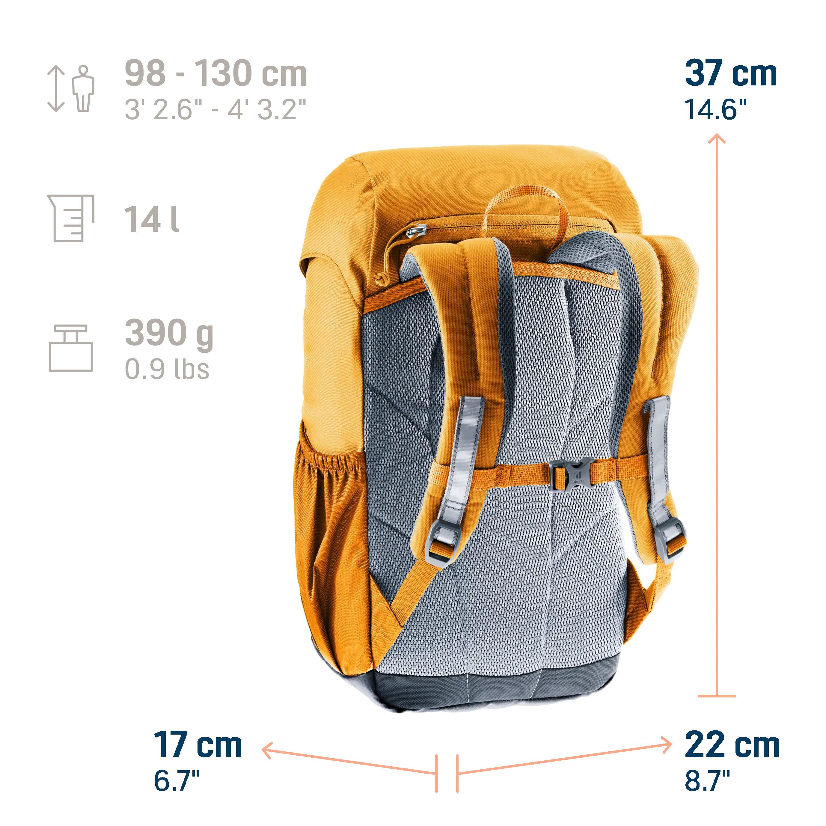 Kind - kindergarten - rucksack - waldfuchs 14 - amber-maple 2/11