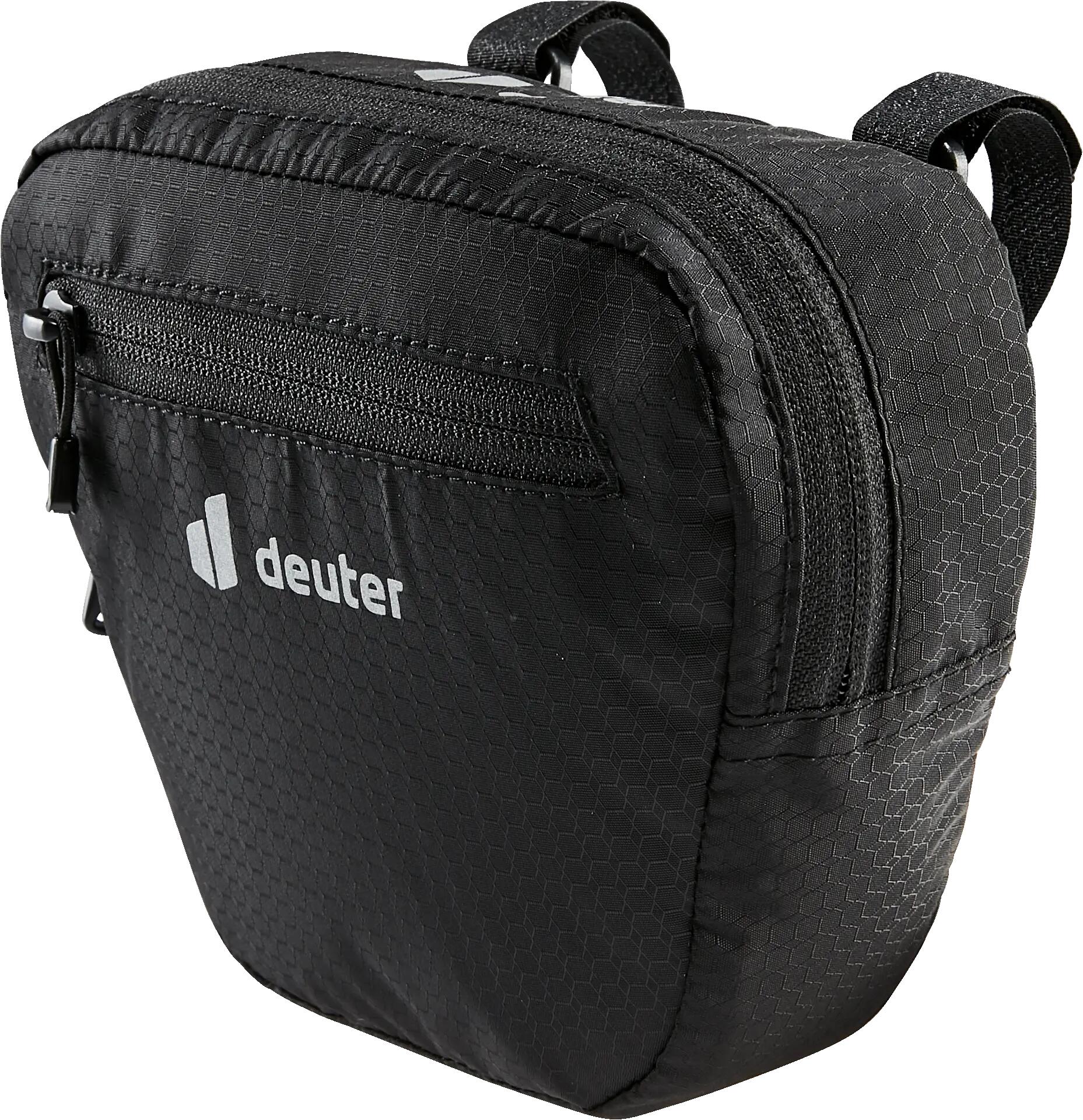 Borsa manubrio - ciclismo - zip, riflettente, velcro - nero 2/7