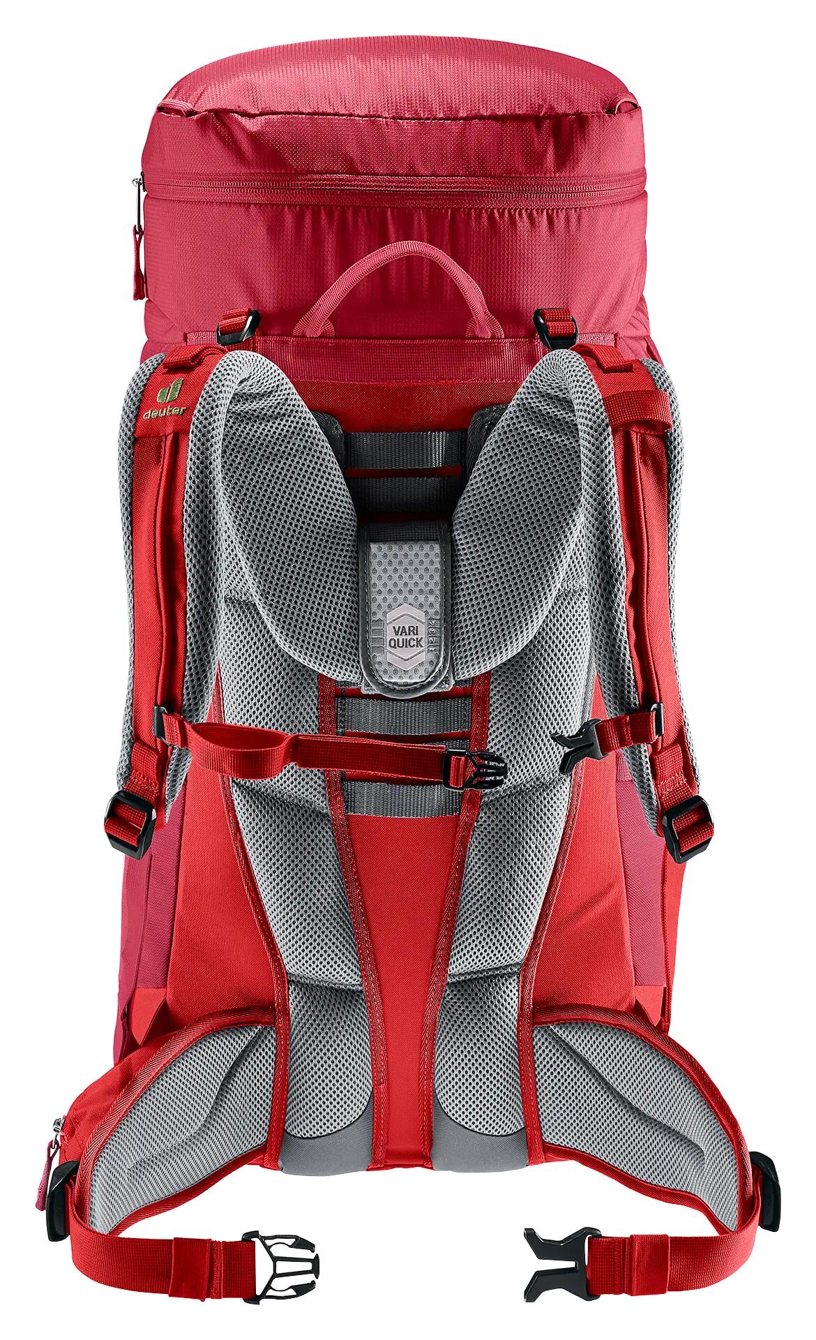 kinder - wandern - rucksack - verstellbar, aircontact, 40 l - masala-cherry 2/12