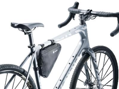 Tas - fietsen - triangle bag 1.7 - slank, reflecterend - zwart