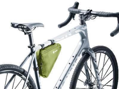 Triangle bag 1.7 - fiets - mountainbike - slank, reflecterend - groen