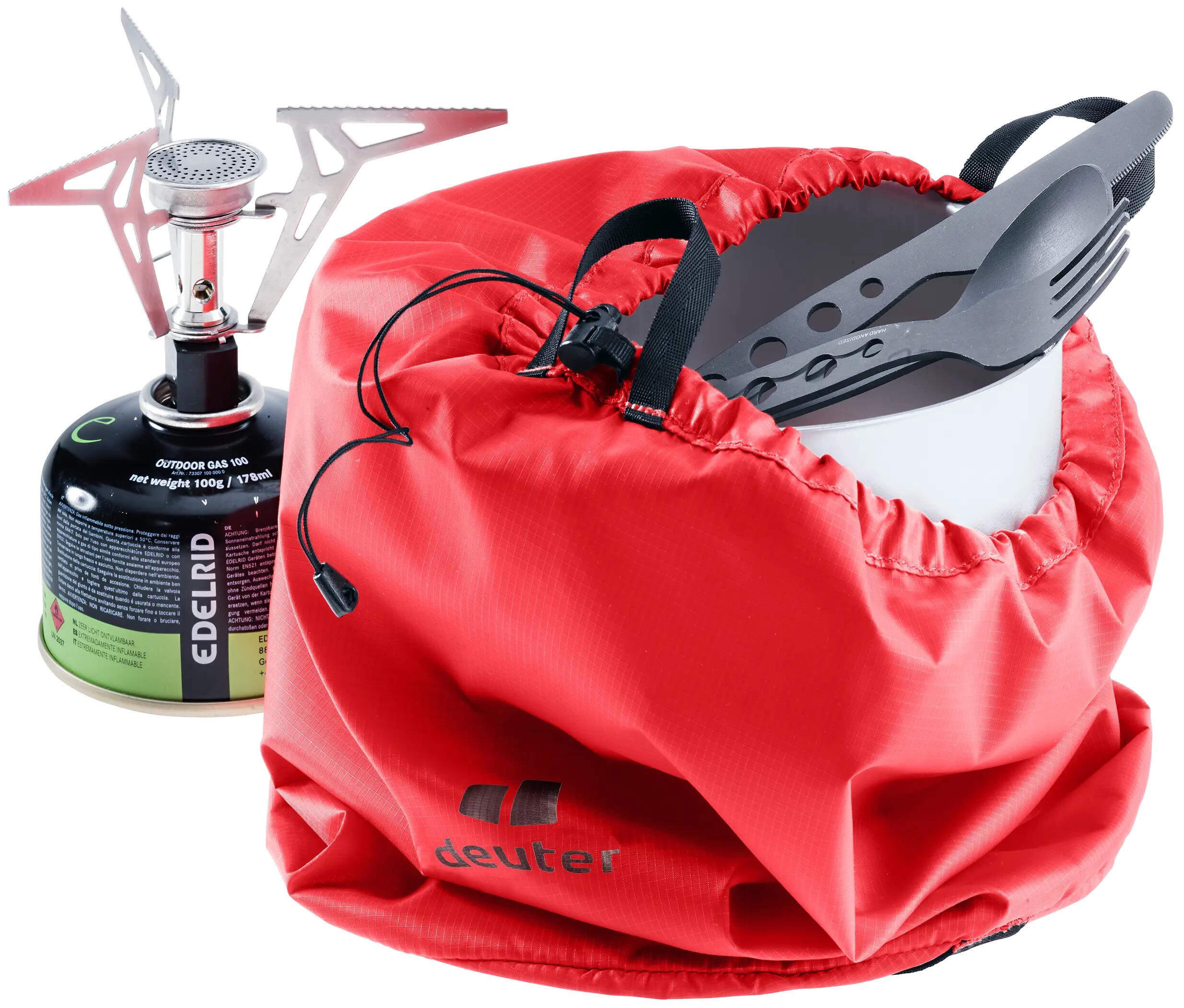 Pack sack 5 - Packsack schmutzabweisend - cherry 2/4