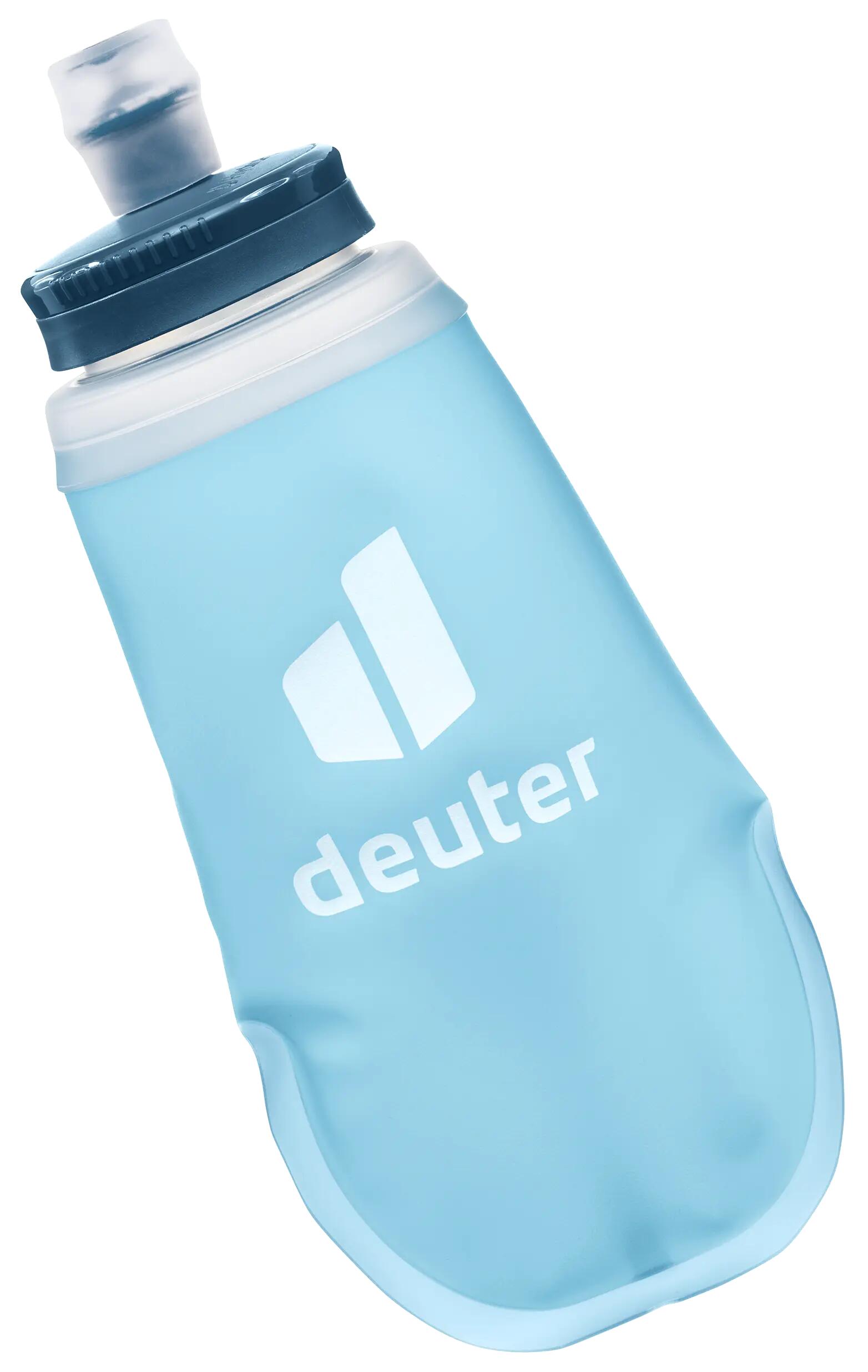 Bouteille souple - trail - compressible, antigoutte - hydrablue 1/2