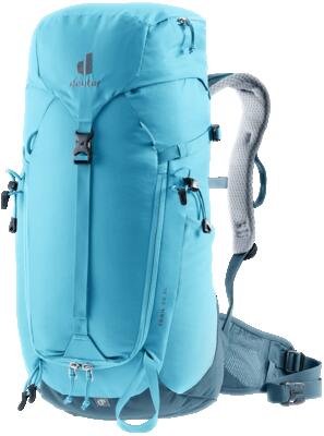 Rugzak - wandelen - dames - ventilatie, compact - trail 22 sl - lagoon-atlantic