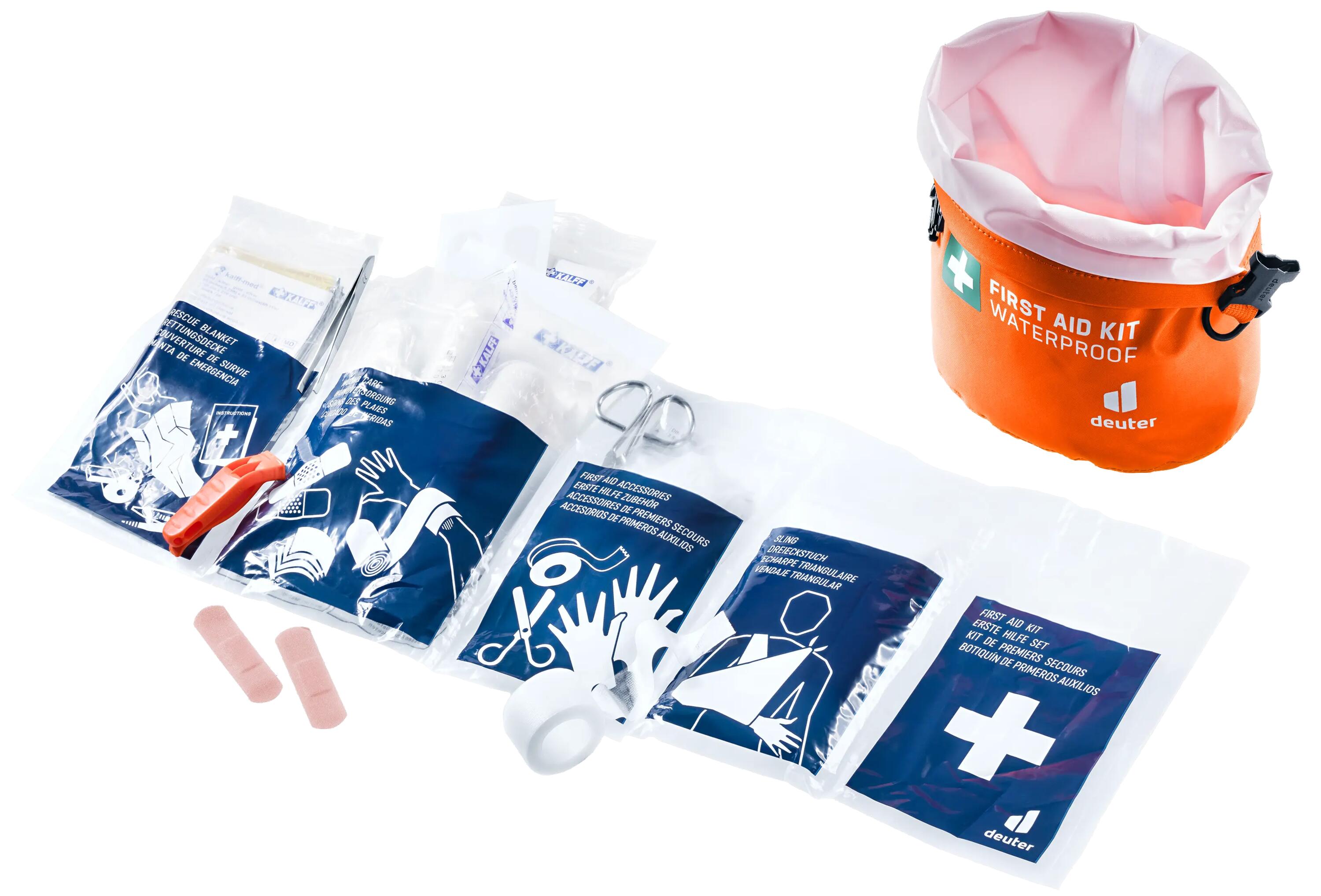 Erstehilfeset - Outdoor und Wassersport - wasserdicht (IPX4) 2/3