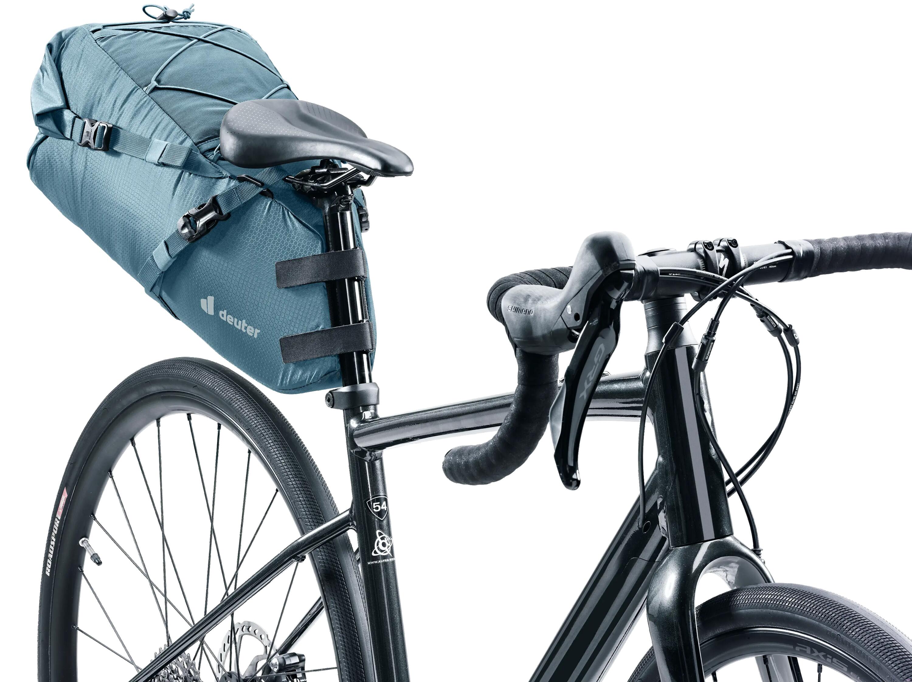 tas - fietsen - unisex - Mondego SB 16 - roll-top, verstevigde bodem, atlantic 2/7