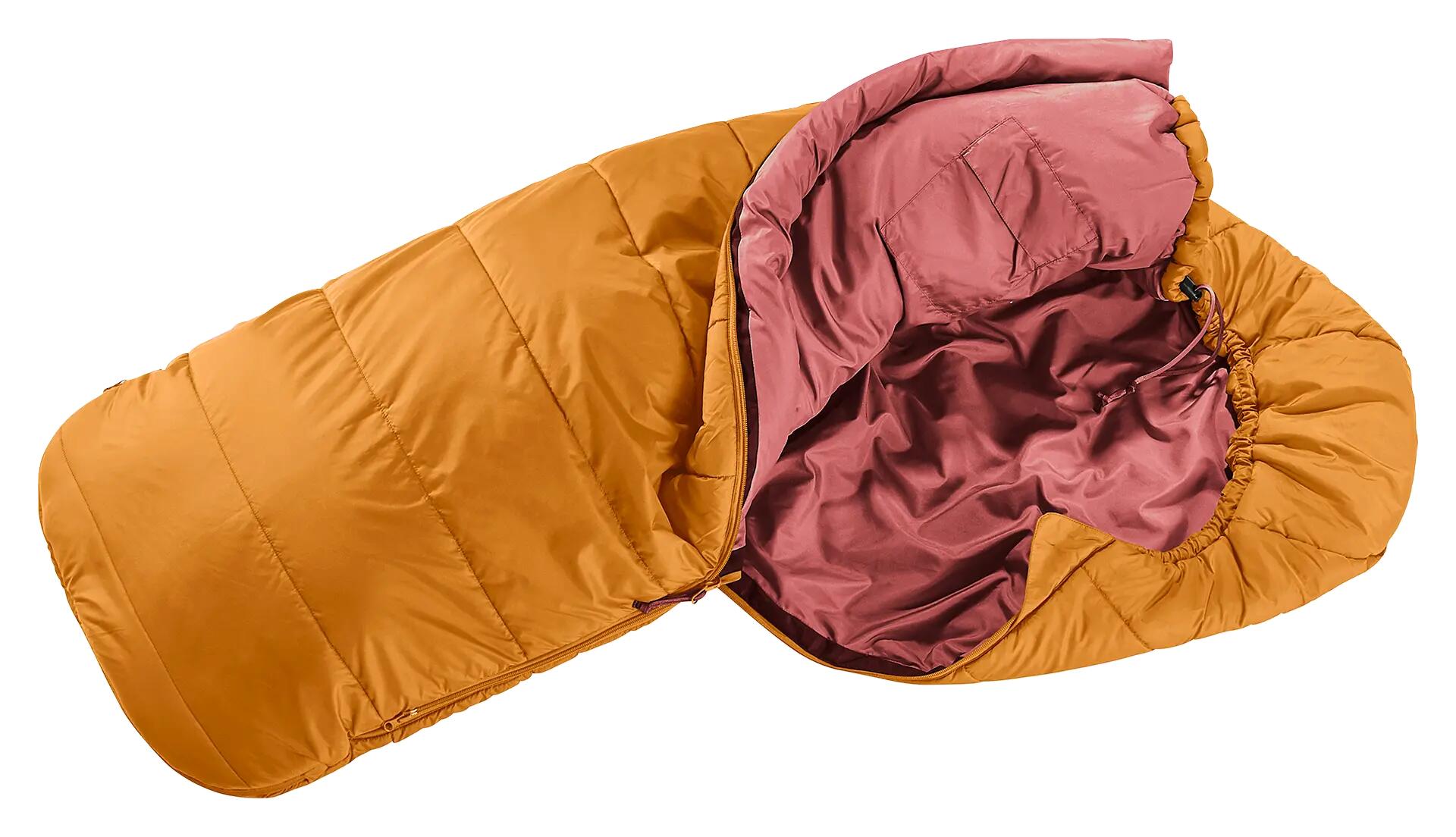 Starlight kinderslaapzak ergonomisch verlengbaar maple-redwood 2/8