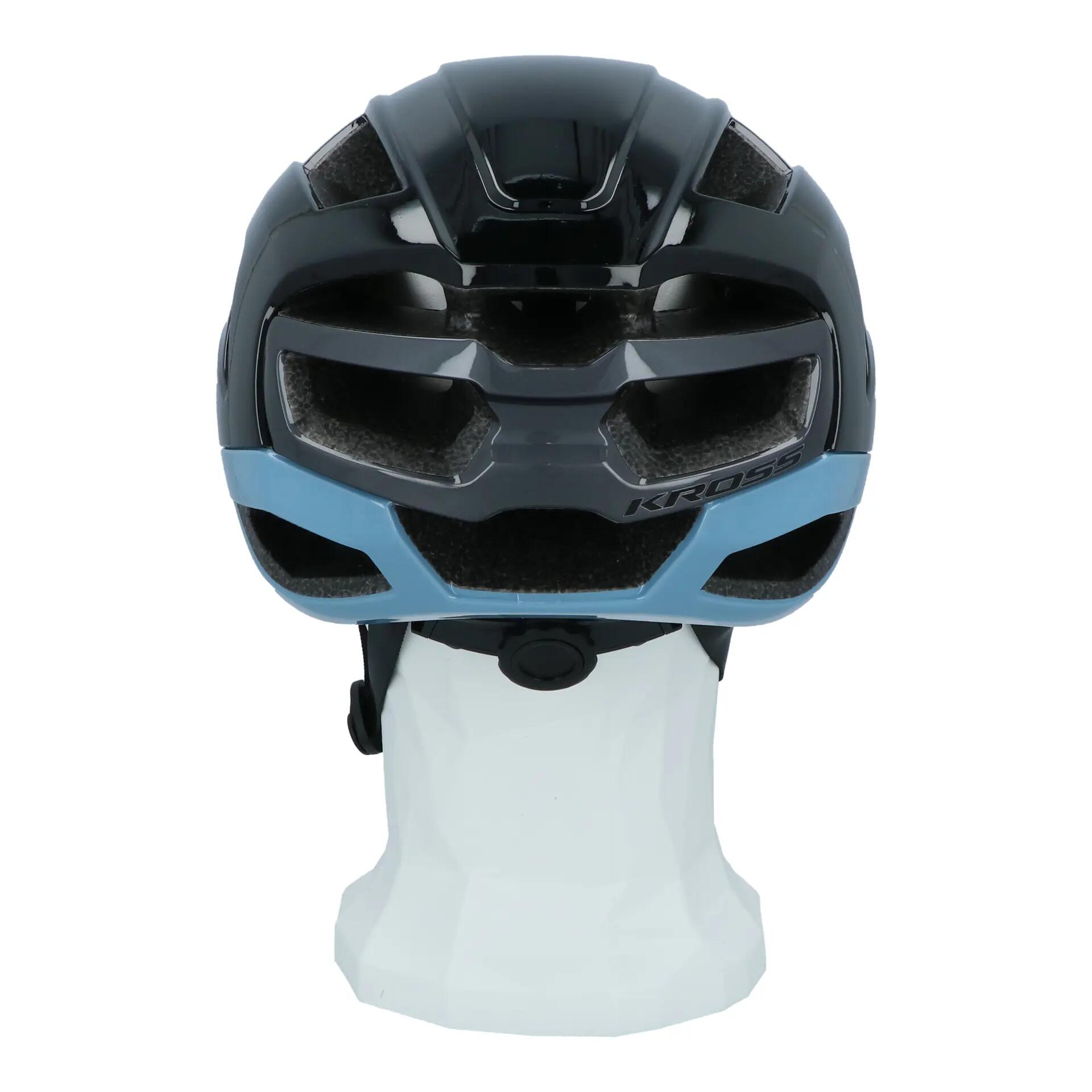 Casque de vélo Kross Gravel Abaro HT M - Noir (54-58 cm) 4/4